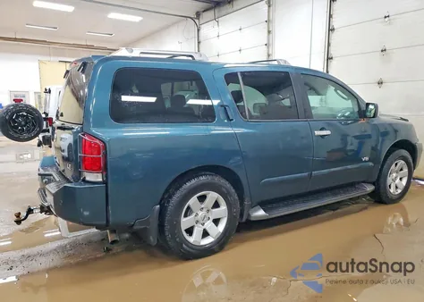 2006 Nissan Armada Se z USA, uszkodzony, nr VIN 5N1AA08B16N710829